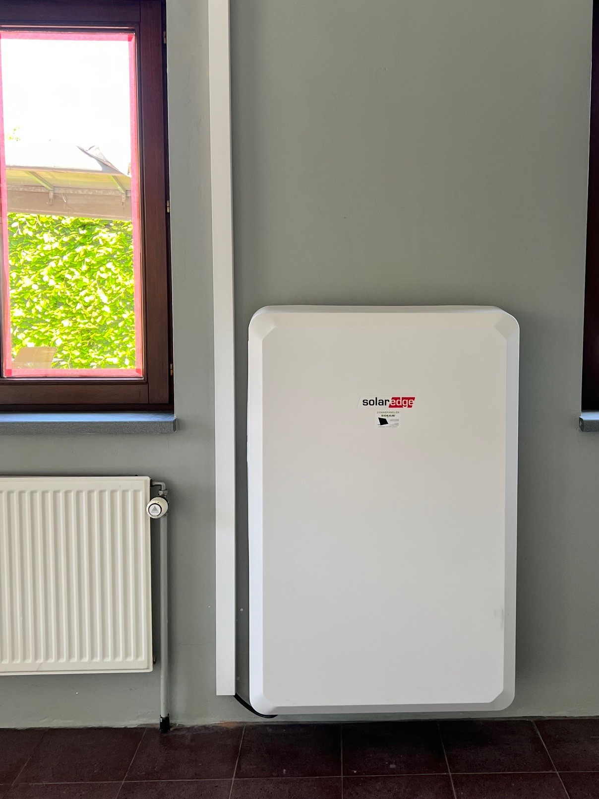 SE10K muur installatie